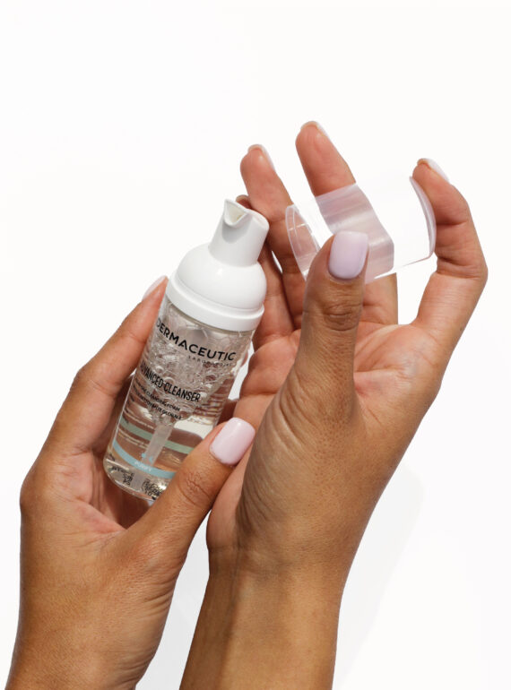 Advanced Cleanser in hands 2712