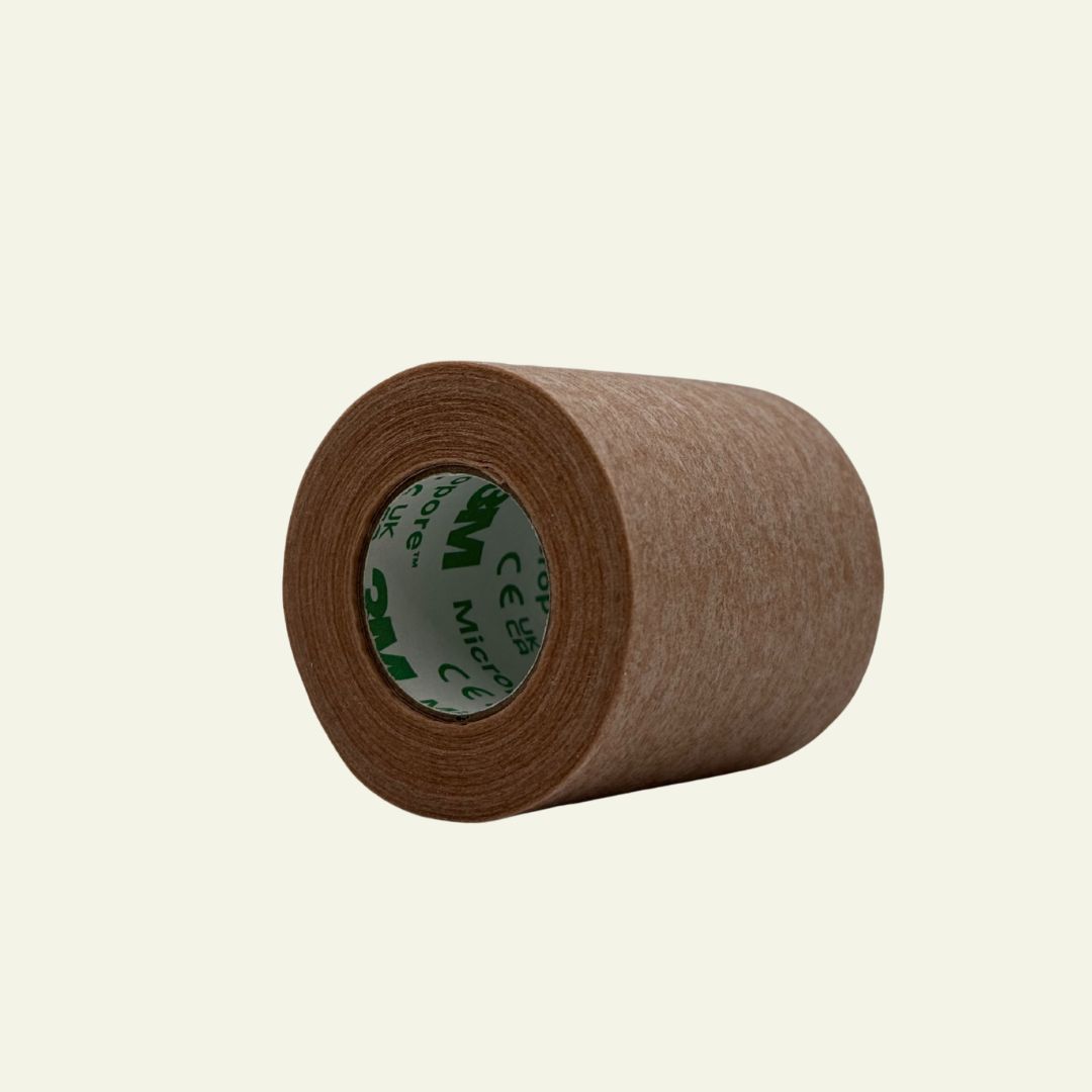 Micropore Tape Brun - 5cmx9,1m | Kirurgisk tejp utan hållare