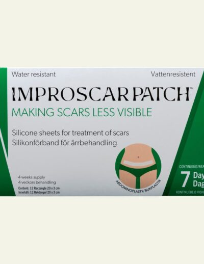 Improscar-plaster – maveskindsplastik